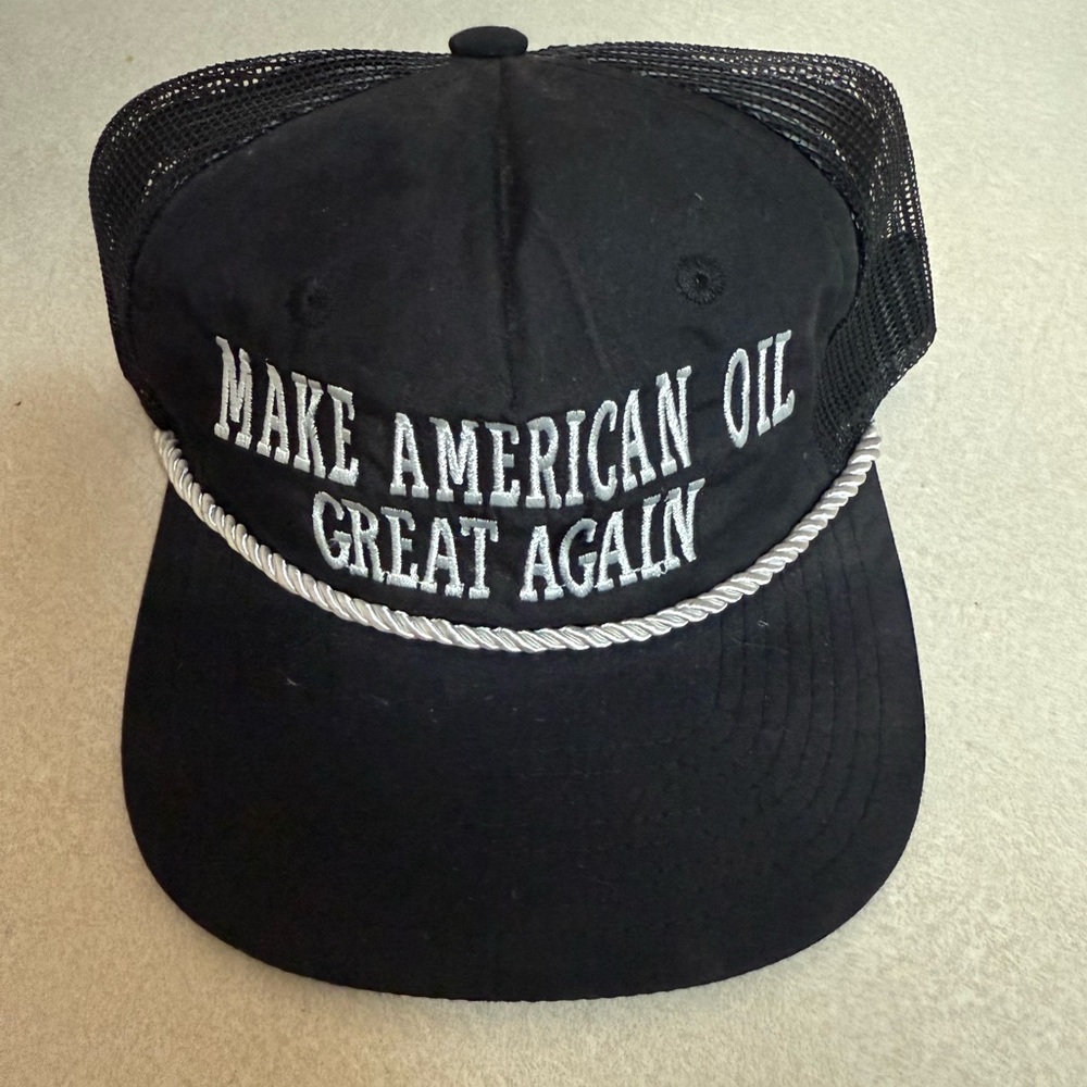 Black and White Trucker Hat
